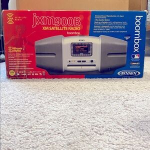 jxm900B XM Satellite Radio boombox